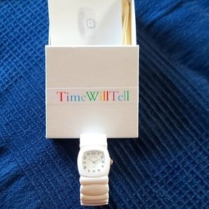 Time will tell white new small